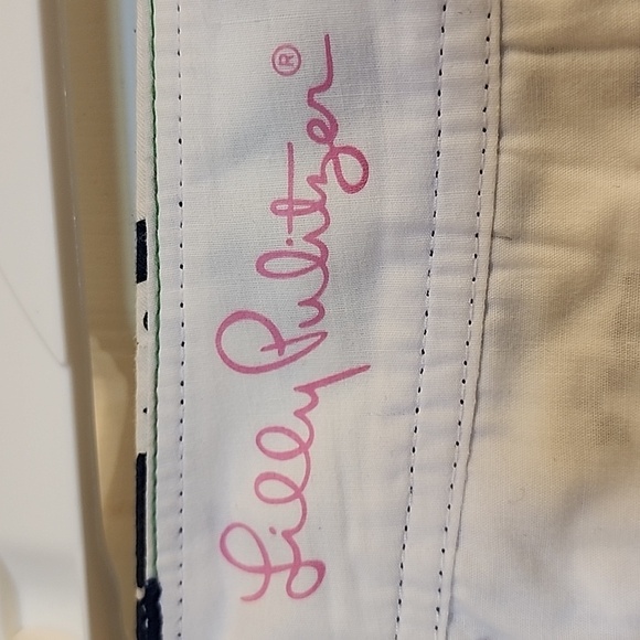 Lilly Pulitzer Navy Tusk In Sun Callahan Short Elephant Elephants Women's Size 2 - Picture 11 of 16